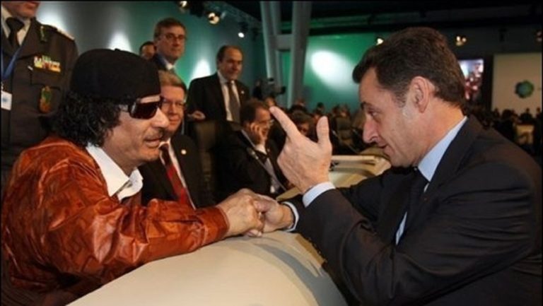 sarko khadafi