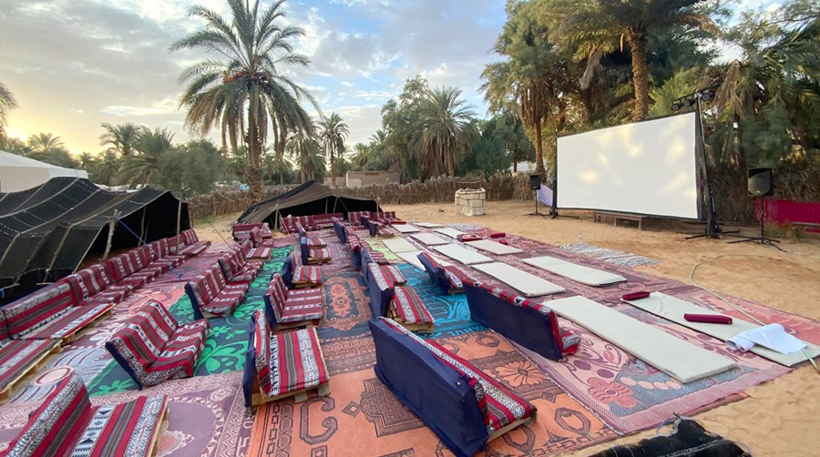 Ksar Ghilane festival sahara cinéma