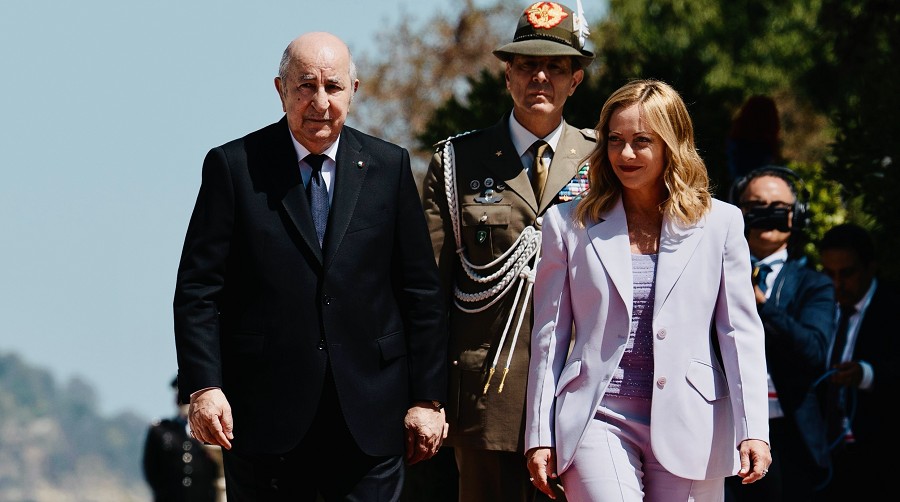 Tebboune-Meloni